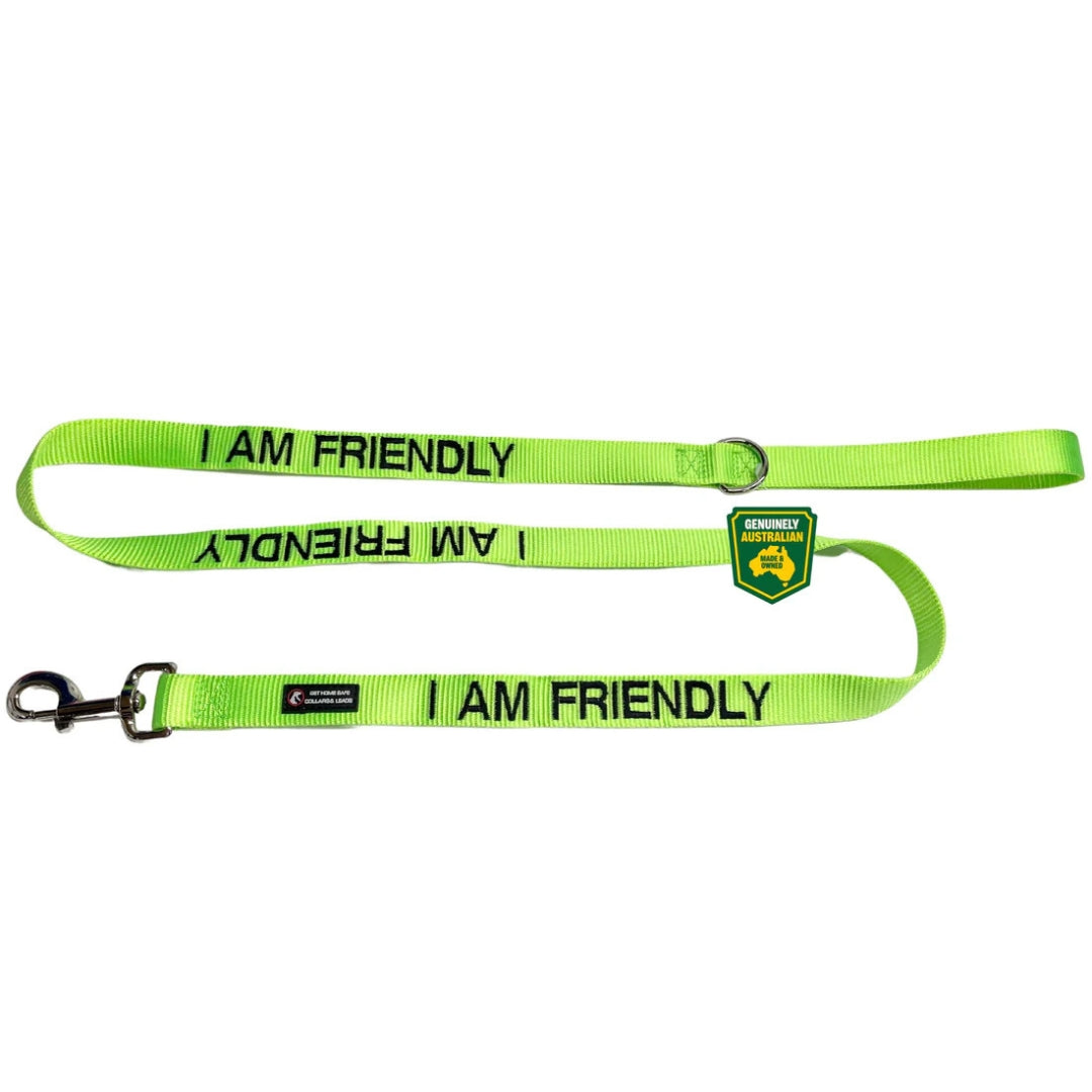 I Am Friendly Leash