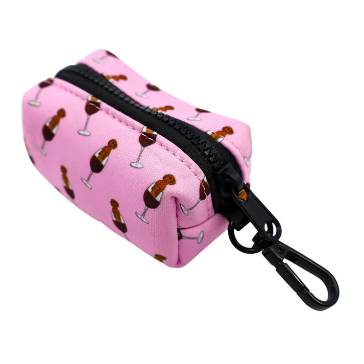 Dachshunds & Wine Waste Bag Holder