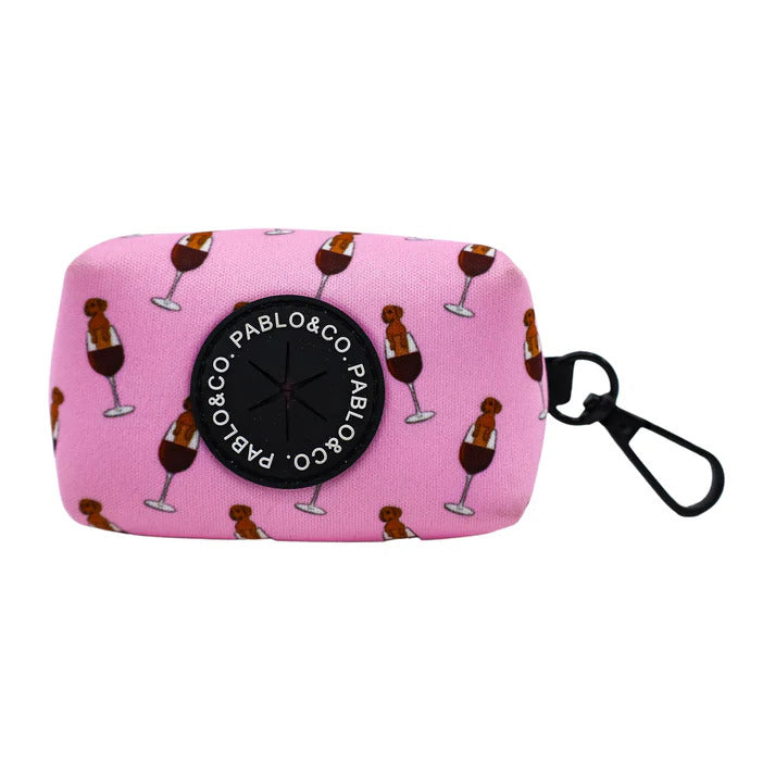 Dachshunds & Wine Waste Bag Holder