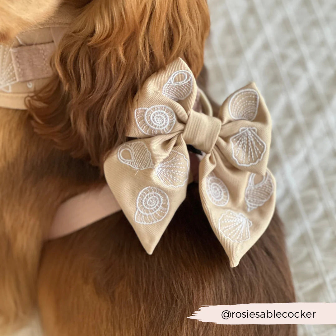 Luxe Seashells Sailor Bow Tie