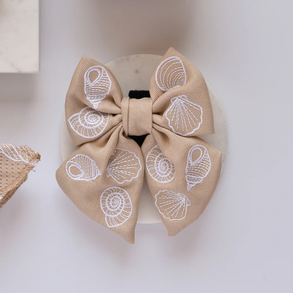 Luxe Seashells Sailor Bow Tie