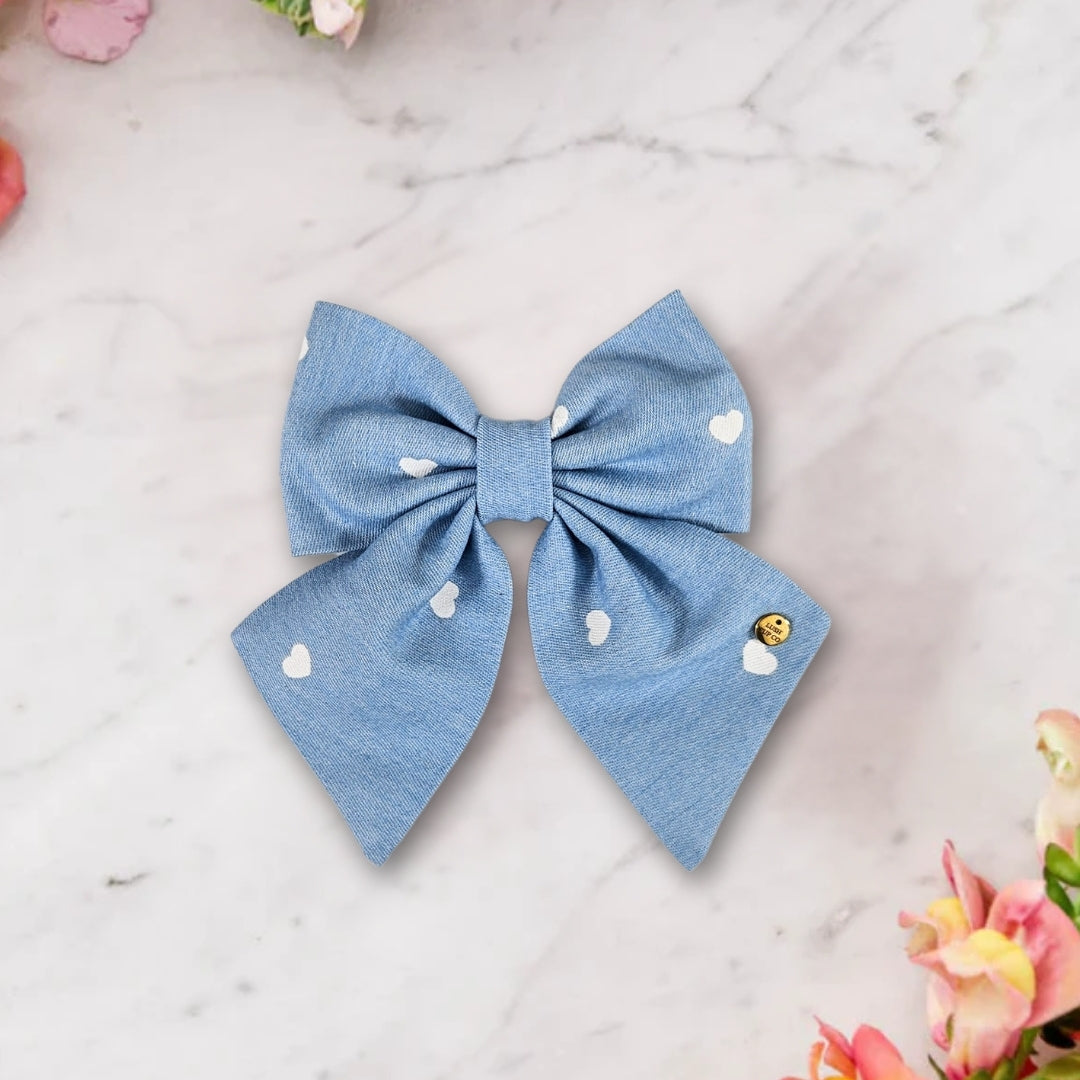Denim Darling Sailor Bow Tie