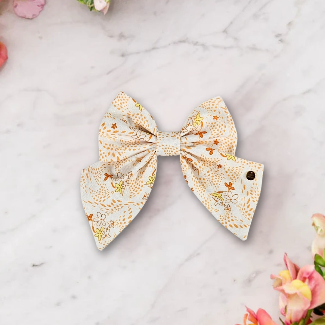 Whimsical Bouquet Sailor Bow Tie