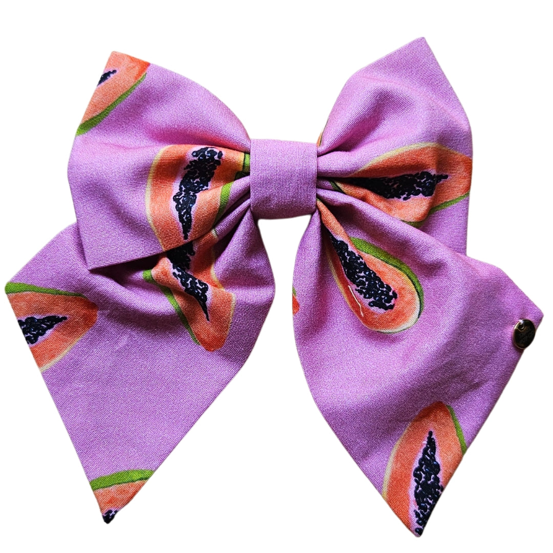 Sunset Guava Sailor Bow Tie