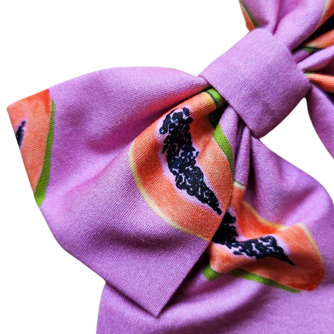 Sunset Guava Sailor Bow Tie
