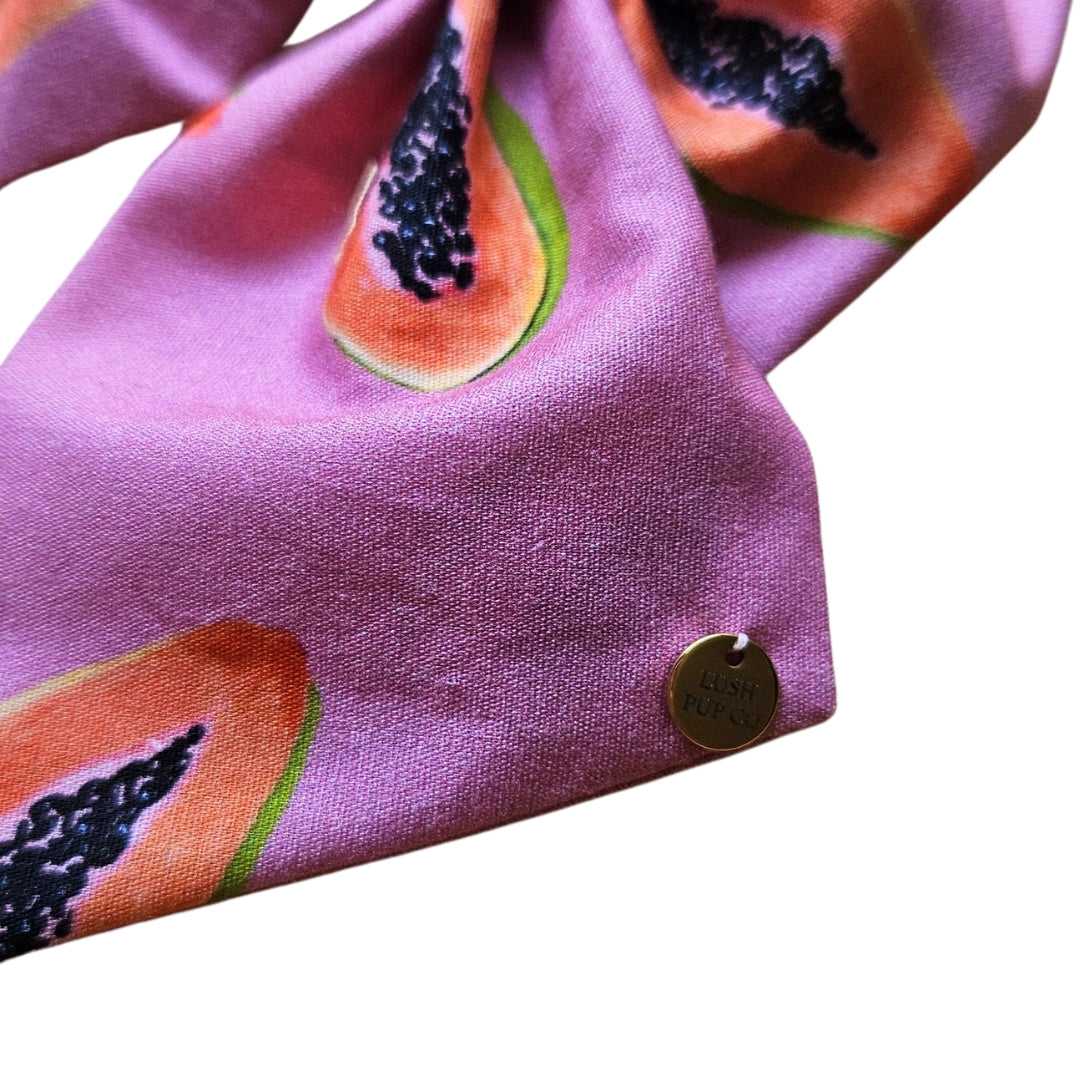 Sunset Guava Sailor Bow Tie