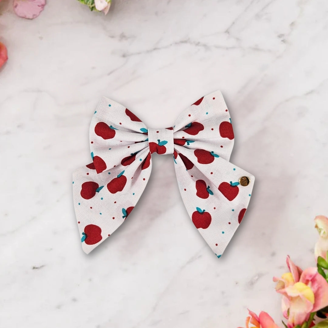 Apple Pie Sailor Bow Tie