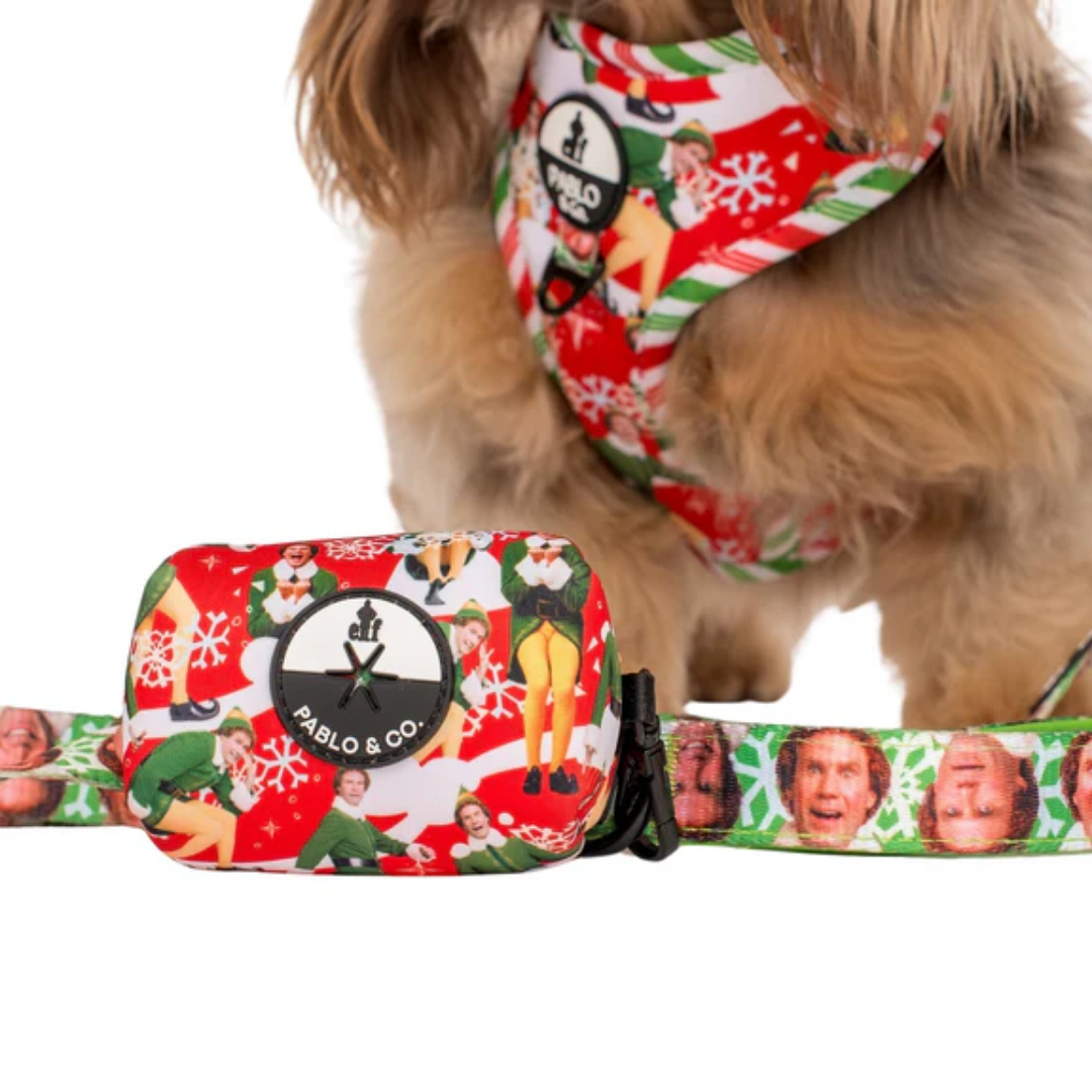 Elf OMG! SANTA! Waste Bag Holder