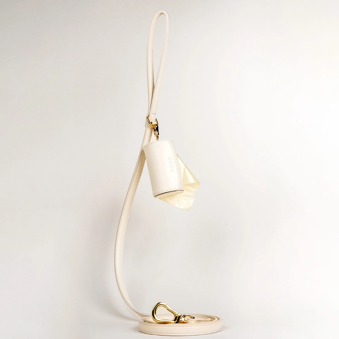 Ivory Waste Bag Holder