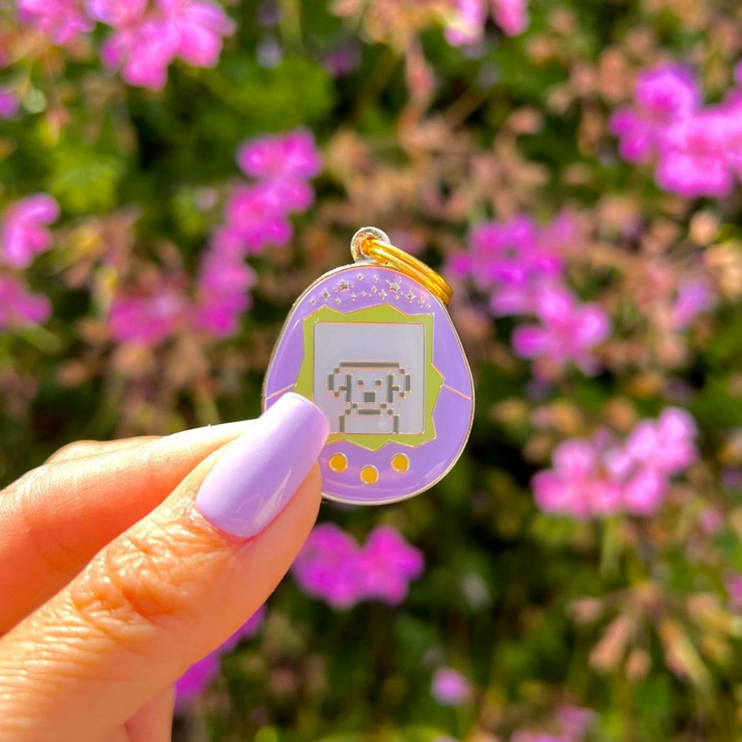 Tamagotchi Dog ID Tag