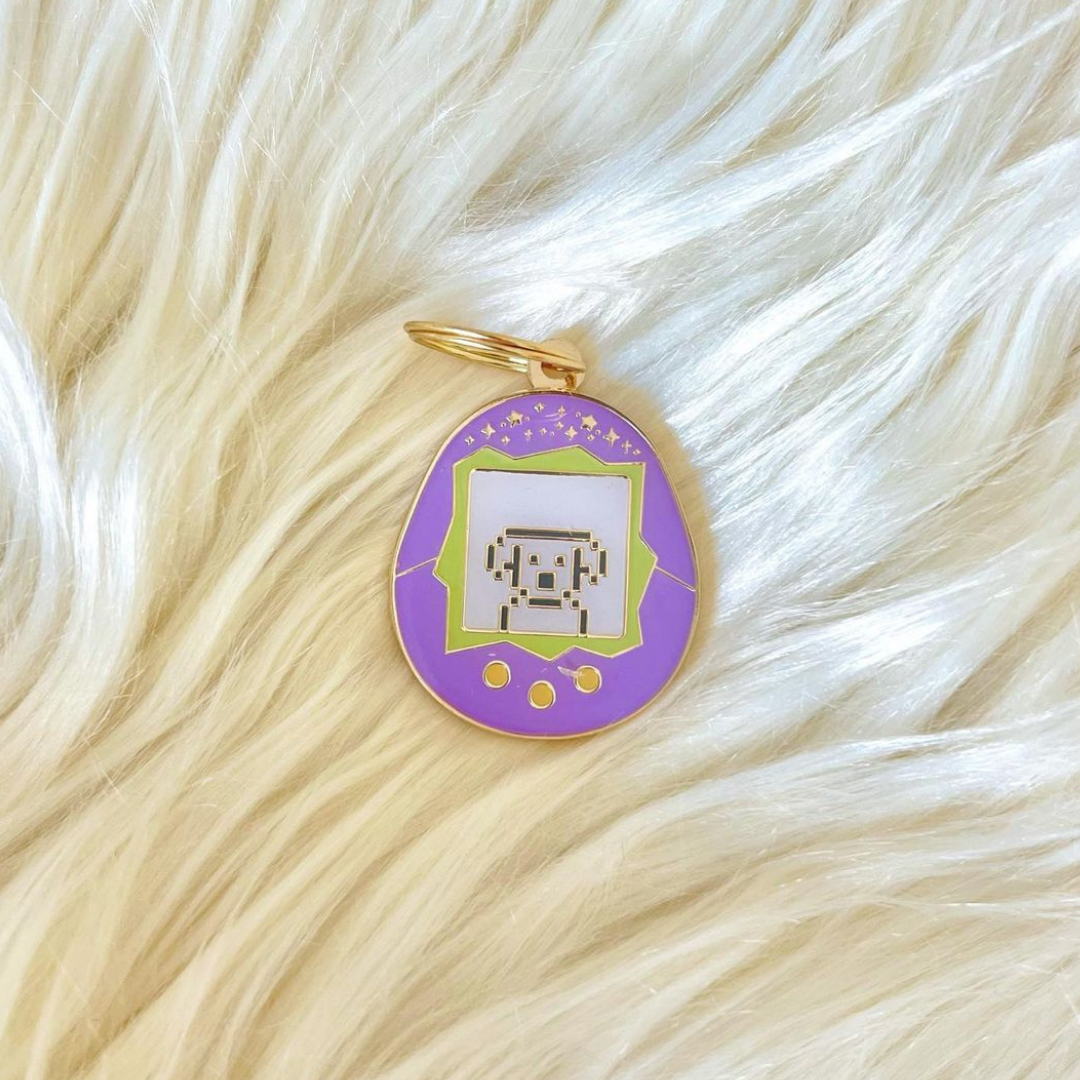 Tamagotchi Dog ID Tag