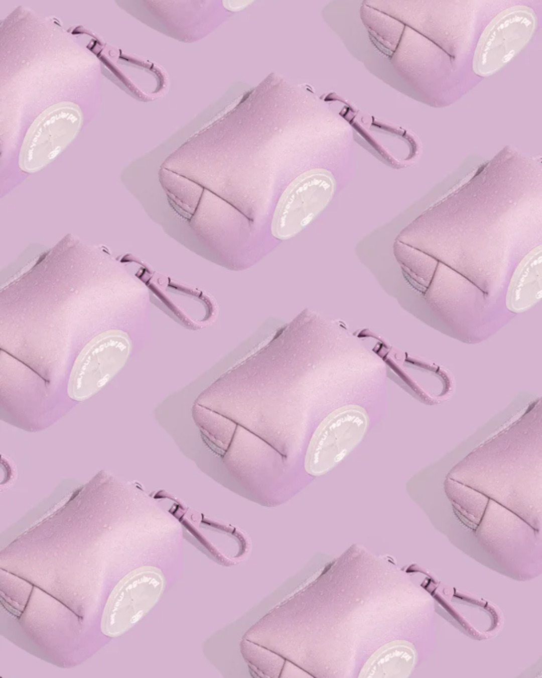 Violet Waste Bag Holder
