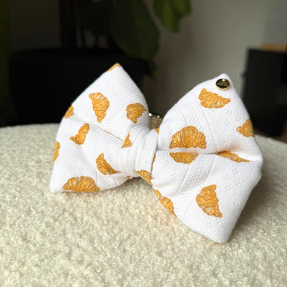 Croissant Dog Bow