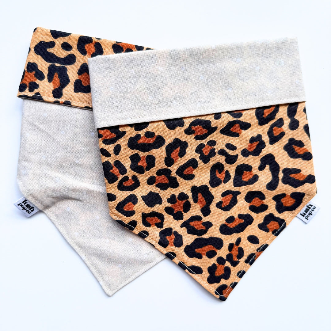 Wild One Reversible Dog Bandana