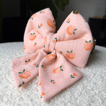 Peaches Dog Bow