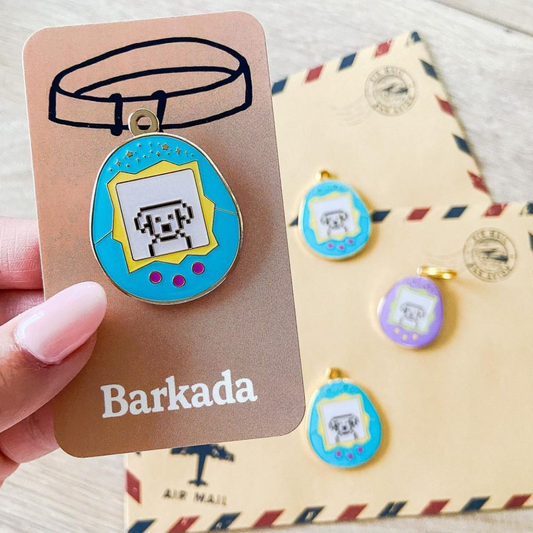 Tamagotchi Dog ID Tag