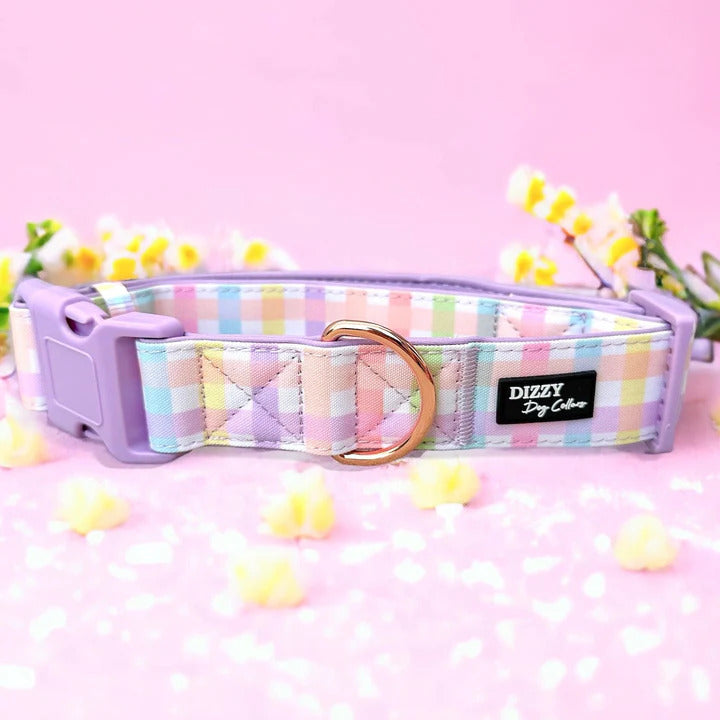 Sherbet Gingham Extra Wide Collar