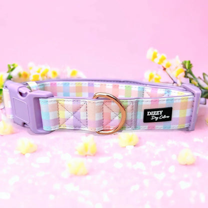 Sherbet Gingham Extra Wide Collar